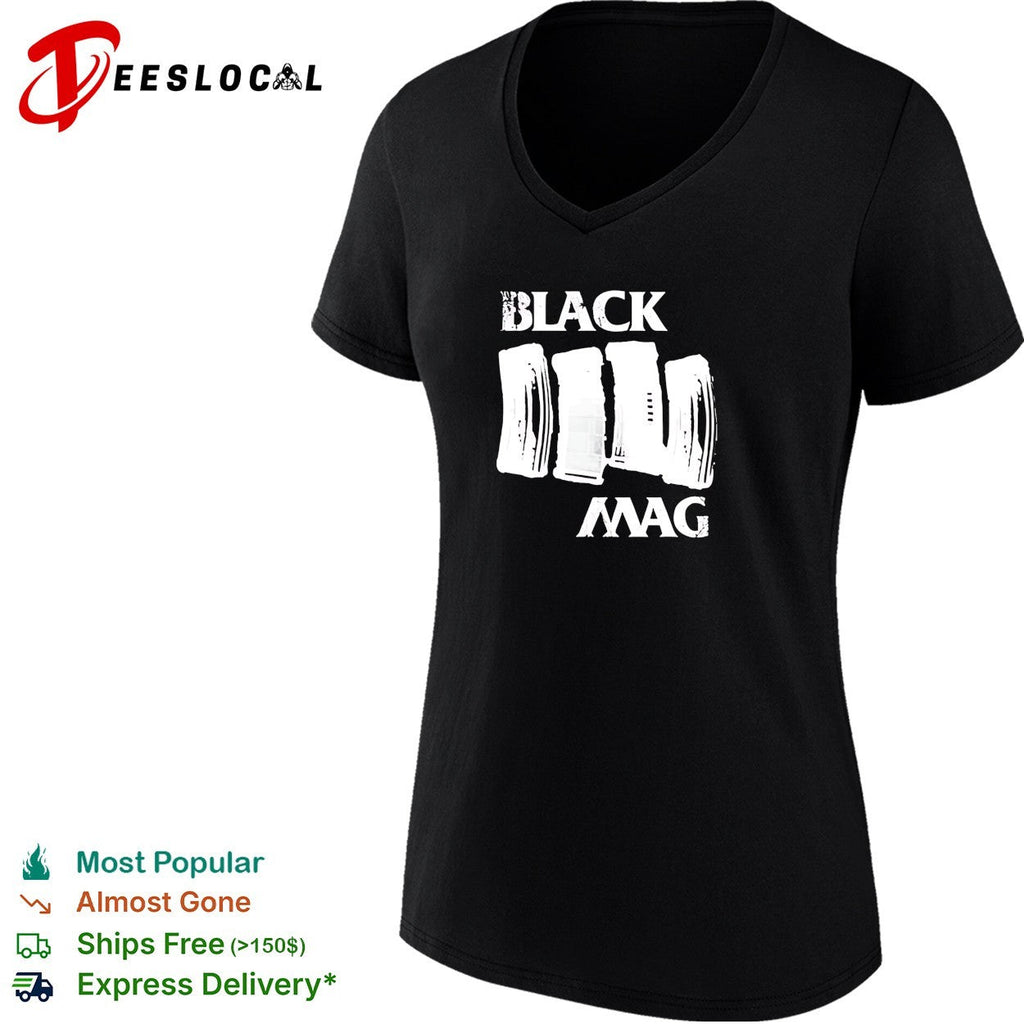 Three rifle magazines bold text gun rights statement shirt Unisex