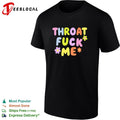 Throat fuck me floral vintage shirt Unisex