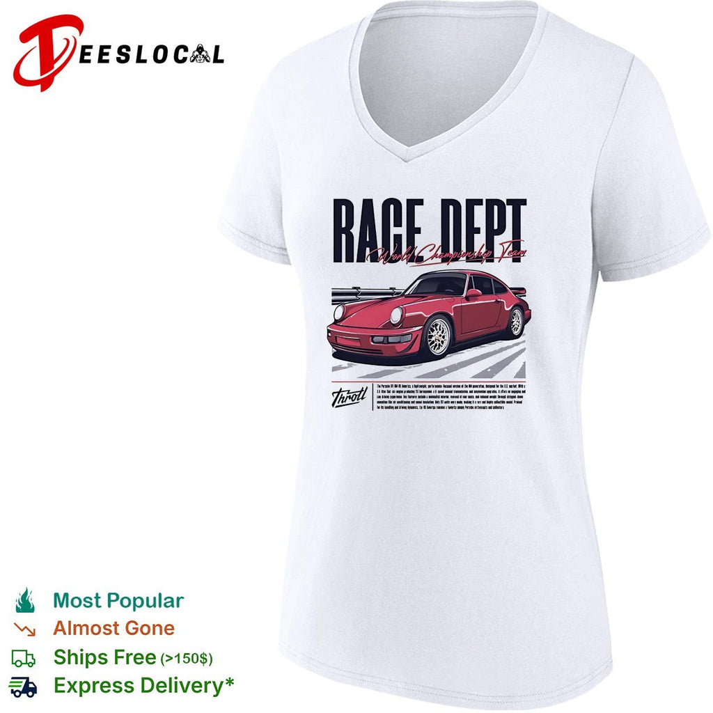 Throtl Race Dept Porsche 911 World Championship Team graphic shirt Unisex