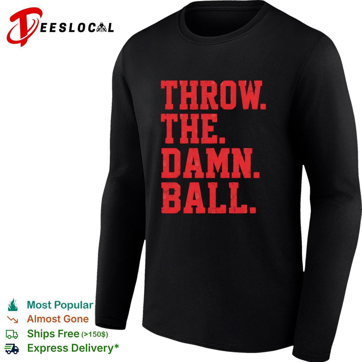 Throw the damn ball NBA shirt Unisex