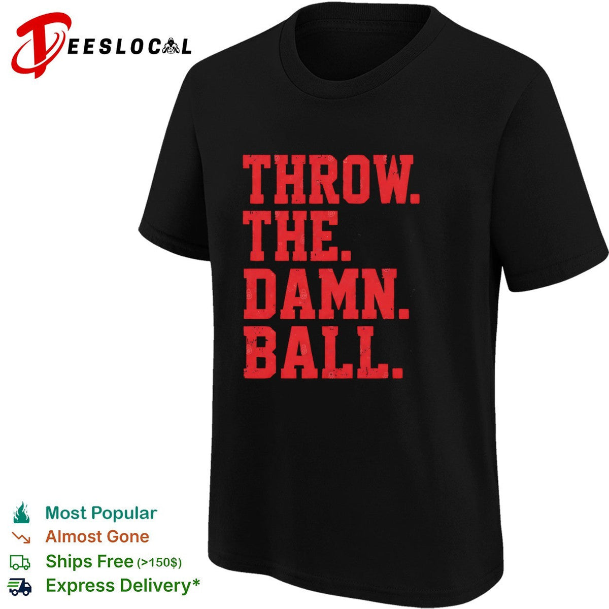 Throw the damn ball NBA shirt Unisex