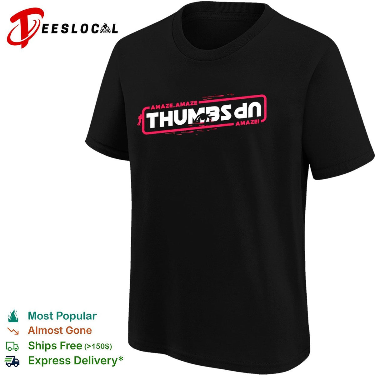 Thumbs dn Amaze Amaze Amaze shirt Unisex