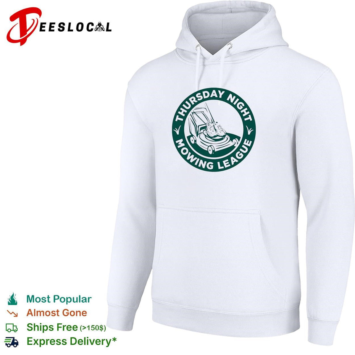 Thursday night mowing league lawnmower badge shirt Unisex