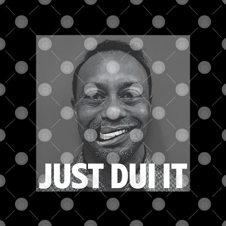 Tiger Woods Mugshot Just DUI It Shirt Unisex