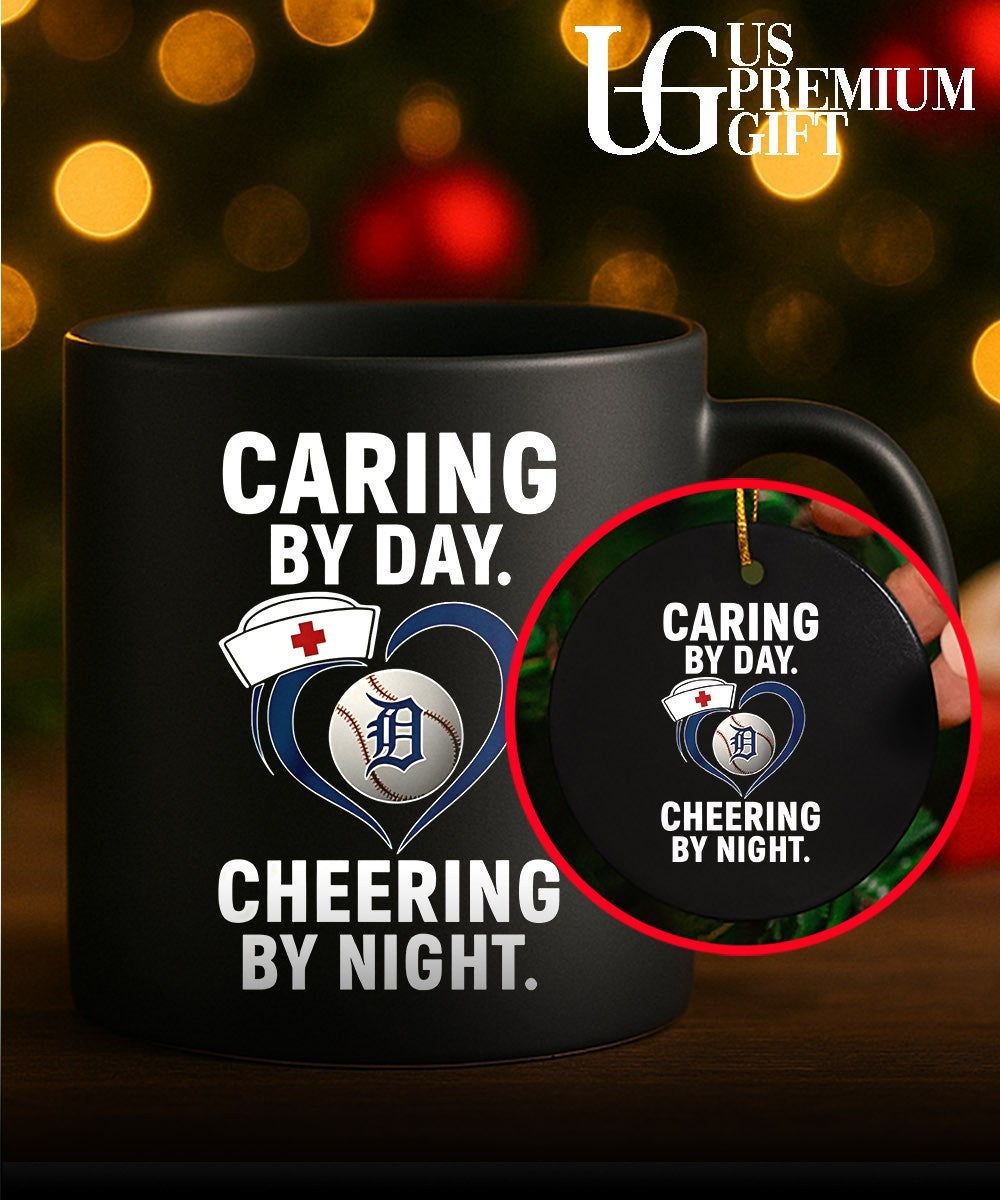 Tigers caring by day cheering by night shirt Unisex