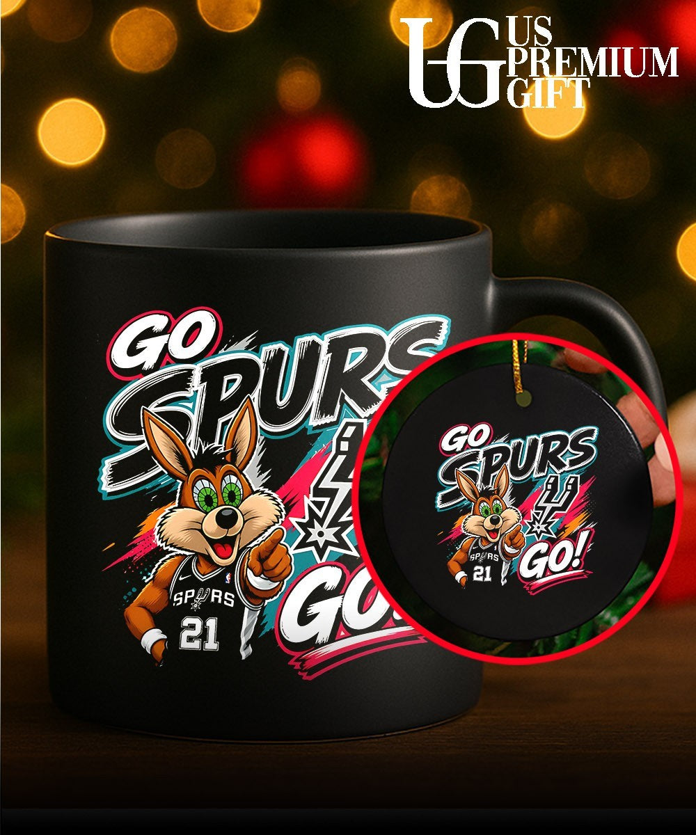 Tim Duncan San Antonio Spurs NBA Coyote Go Spurs Go shirt Unisex