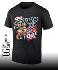 Tim Duncan San Antonio Spurs NBA Coyote Go Spurs Go shirt Unisex