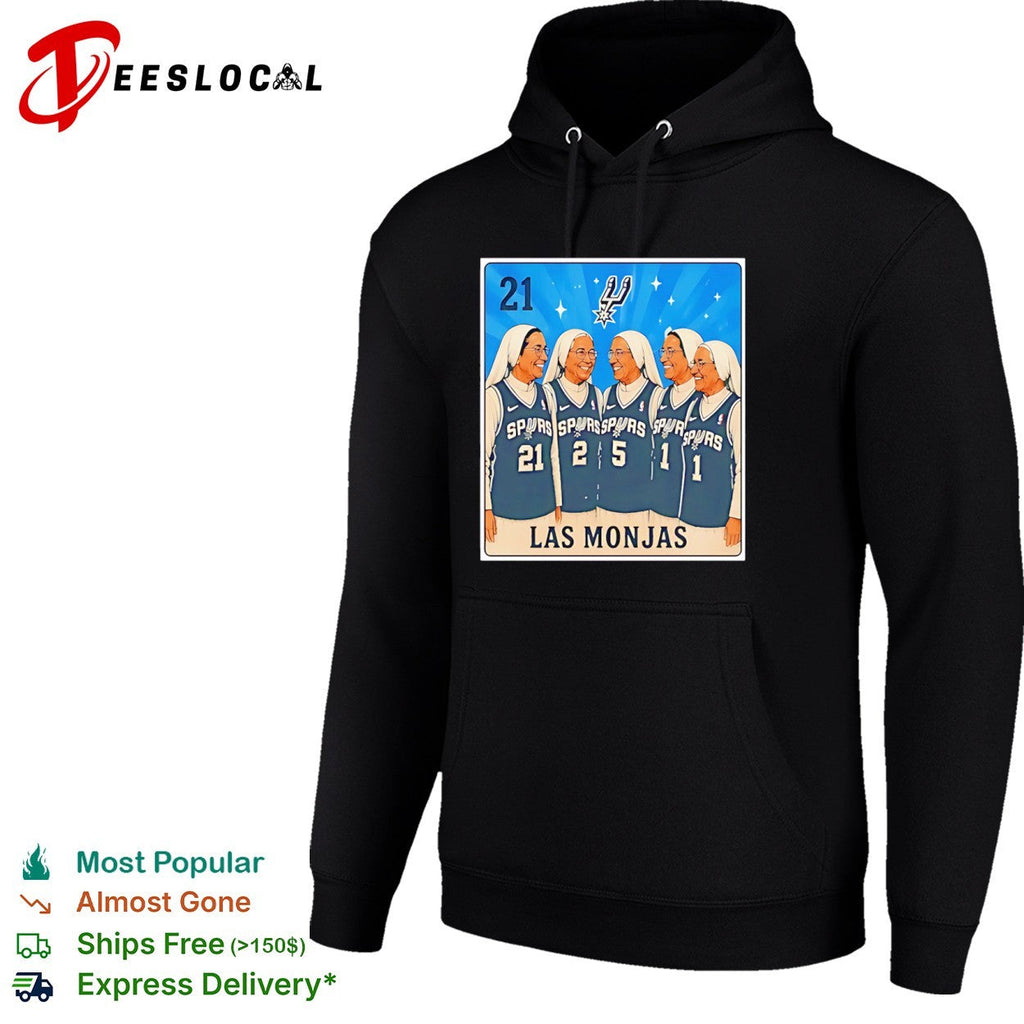 Tim Duncan San Antonio Spurs NBA Loteria Las Monjas legends shirt Unisex