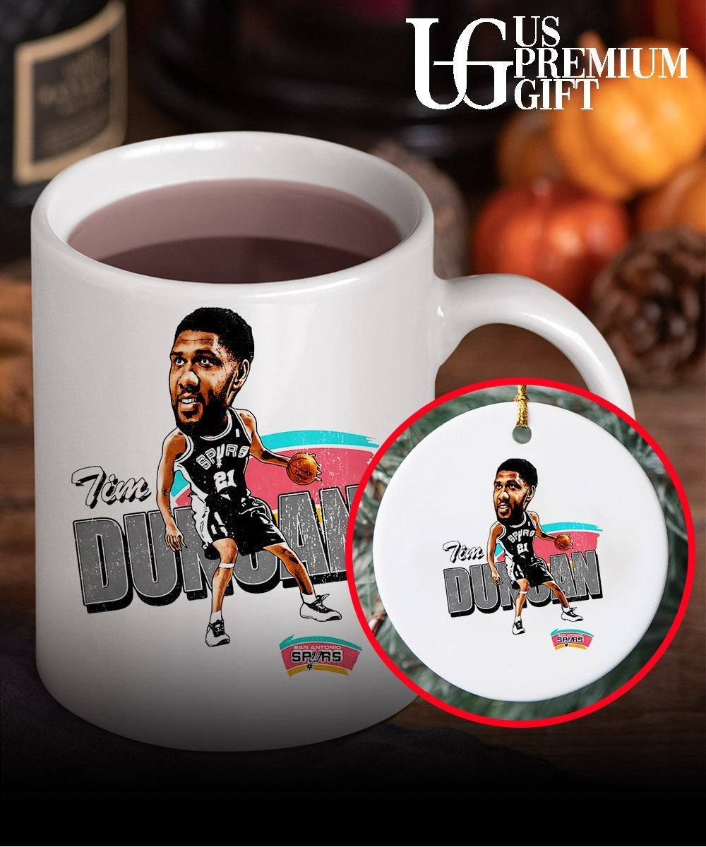 Tim Duncan San Antonio Spurs NBA Tim Duncan shirt Unisex