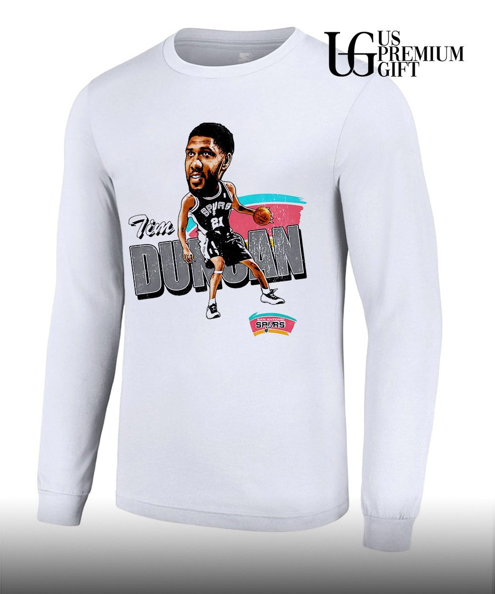 Tim Duncan San Antonio Spurs NBA Tim Duncan shirt Unisex