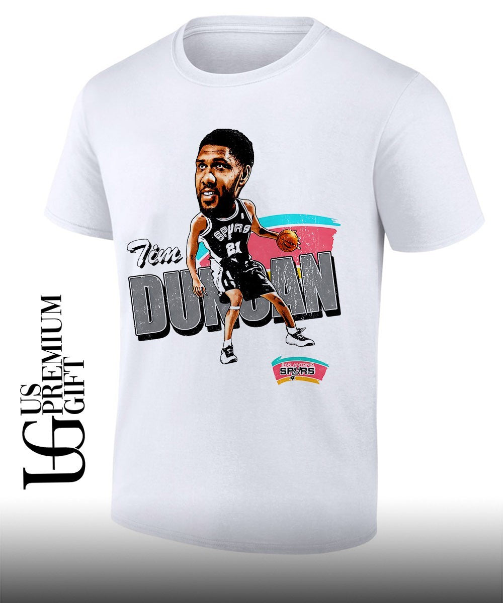 Tim Duncan San Antonio Spurs NBA Tim Duncan shirt Unisex