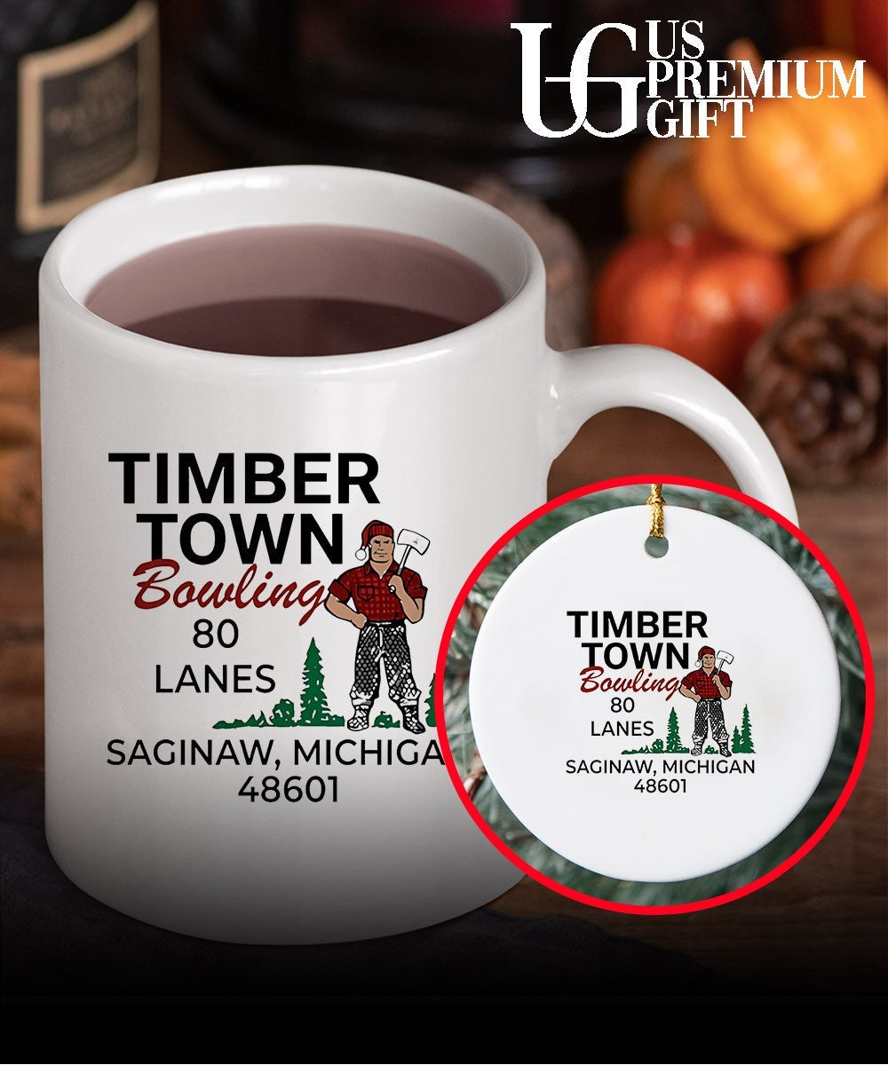 Timber Town Bowling in Saginaw Michigan shirt Unisex