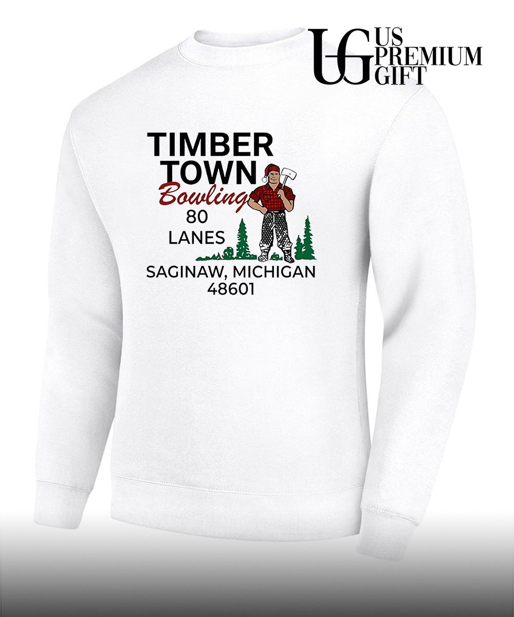 Timber Town Bowling in Saginaw Michigan shirt Unisex