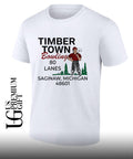 Timber Town Bowling in Saginaw Michigan shirt Unisex