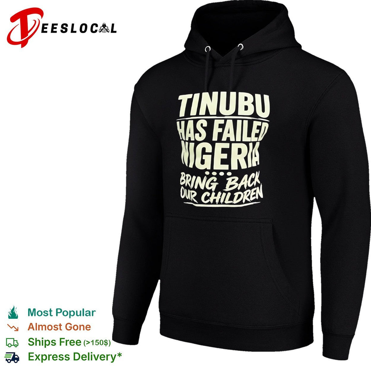 Tinubu Has Failed Nigeria Bring Back Our Children shirt Unisex