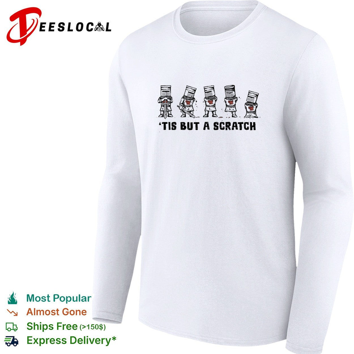 ‘Tis but a scratch knights shirt Unisex