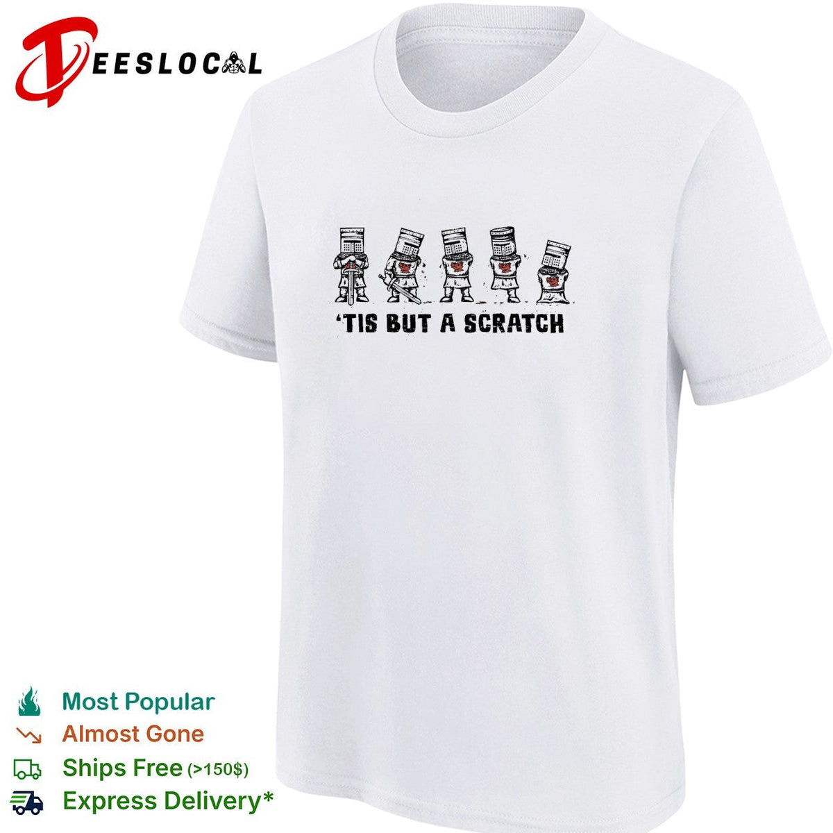 ‘Tis but a scratch knights shirt Unisex