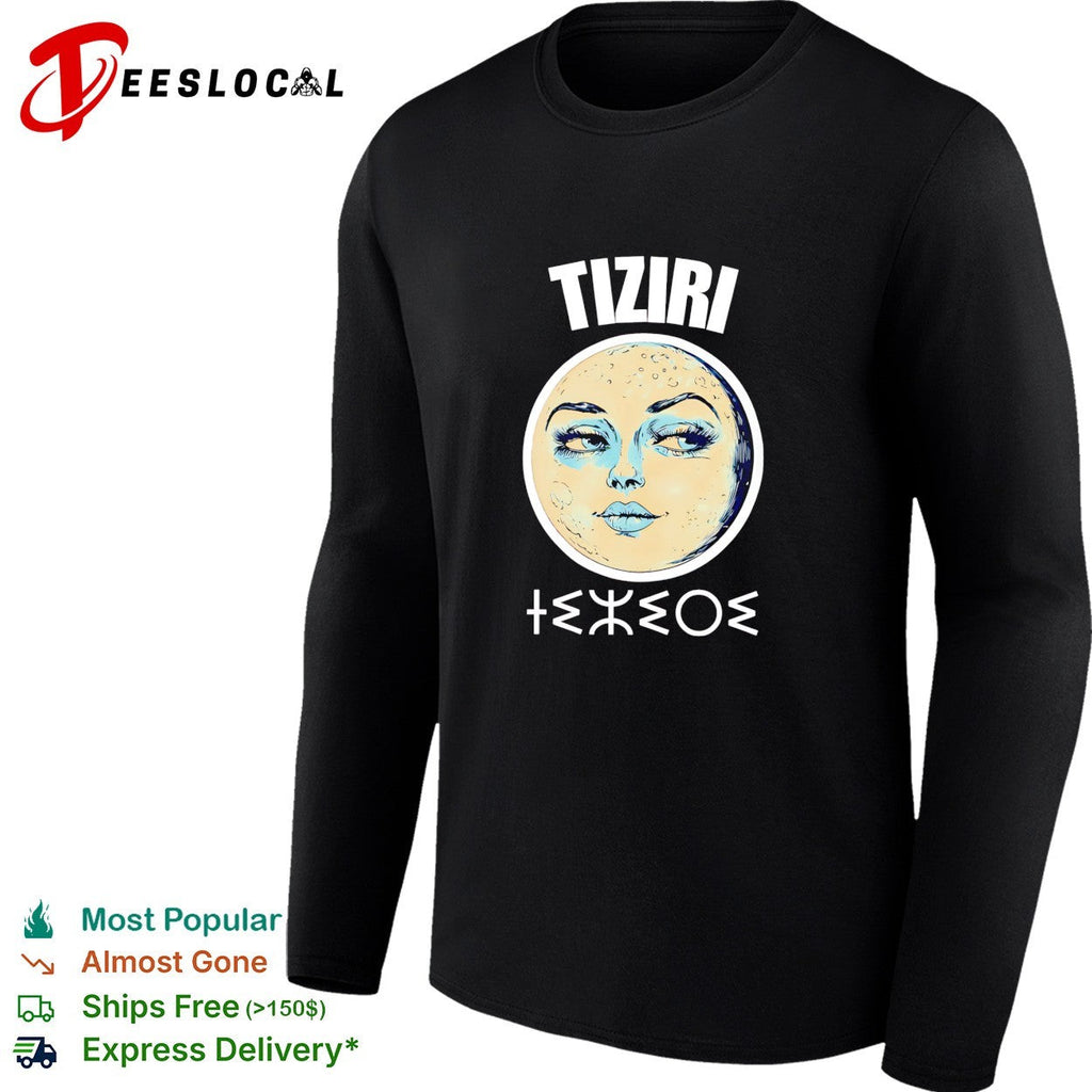 Tiziri moon face Amazigh Berber cultural art shirt Unisex