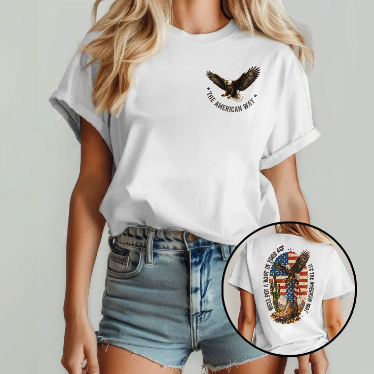 Toby Keith We’ll Put A Boot In Your Ass It’s The American Way T Shirt Unisex