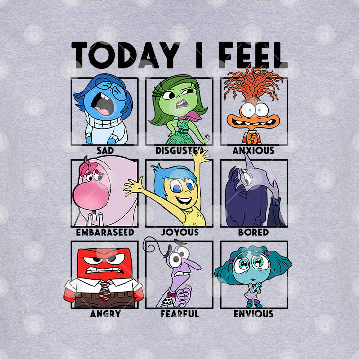 Today I Feel Sad Disgusted Anxious T Shirt Unisex