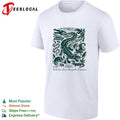 Toledo Zoo Reptile House green linocut style alligator turtle and snake illustration shirt