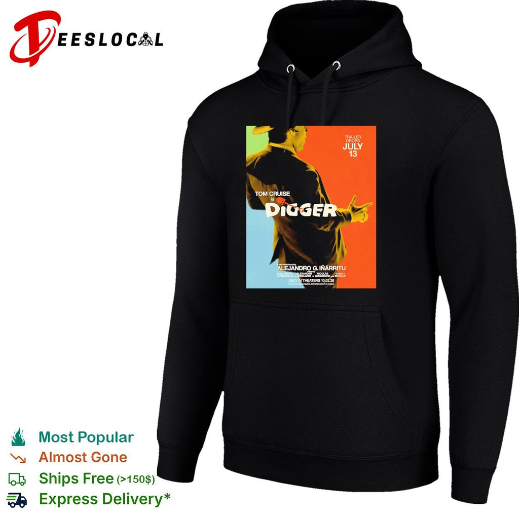 Tom Cruise Digger pointing finger movie poster shirt Unisex