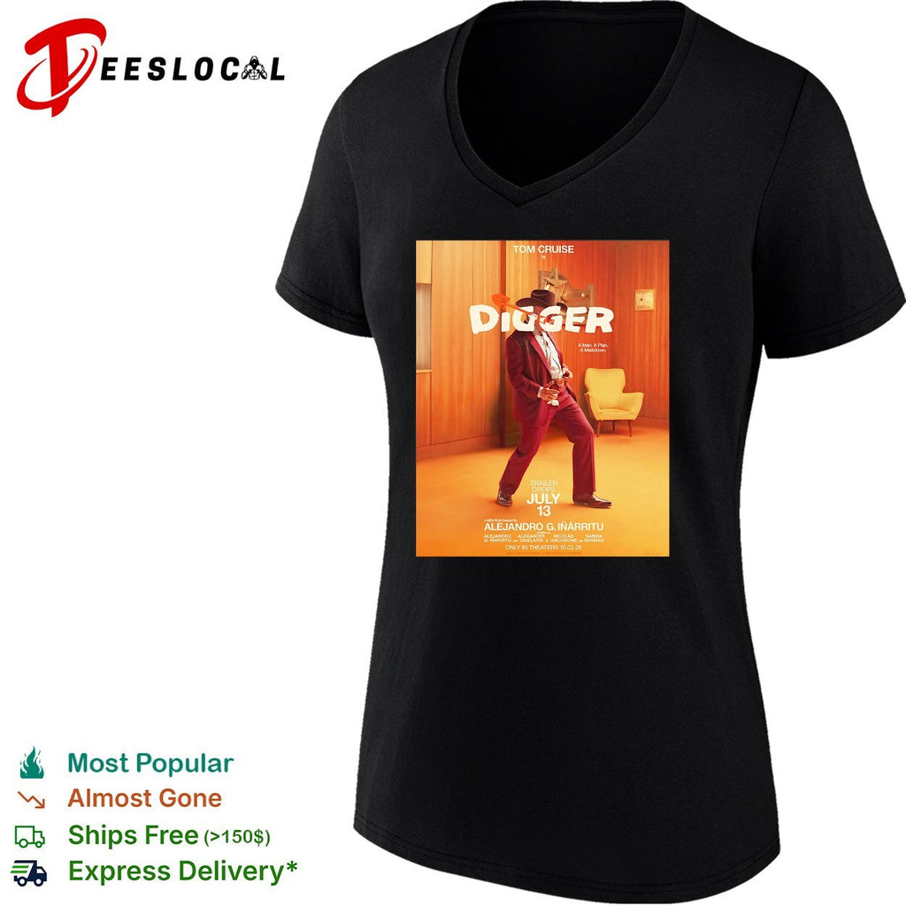 Tom Cruise Digger walking hallway movie poster shirt Unisex