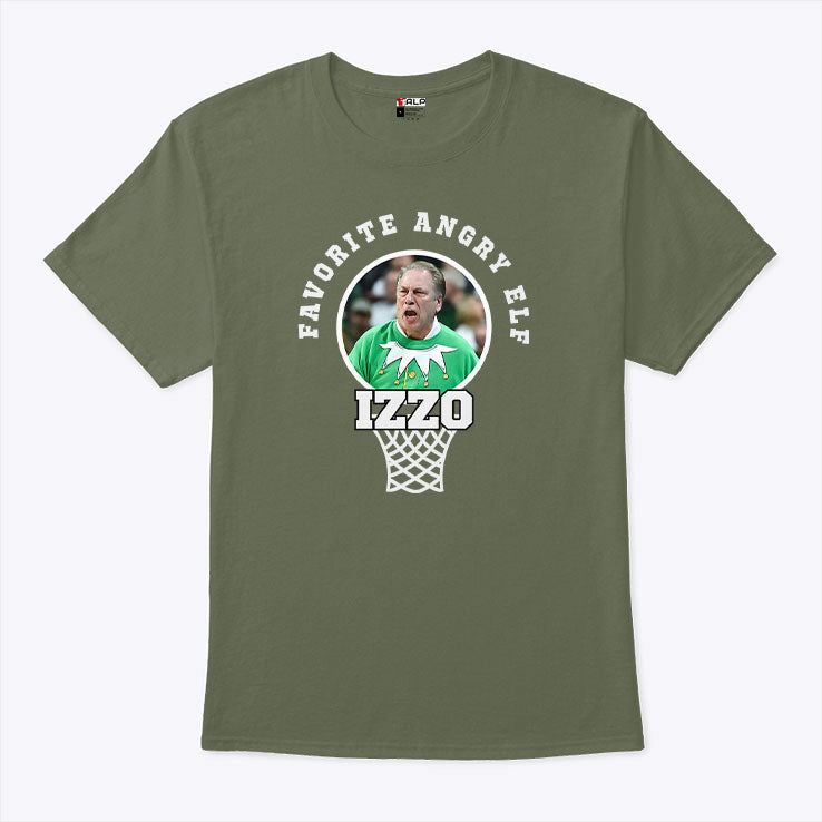 Tom Izzo Favorite Angry Elf Izzo T Shirt Unisex