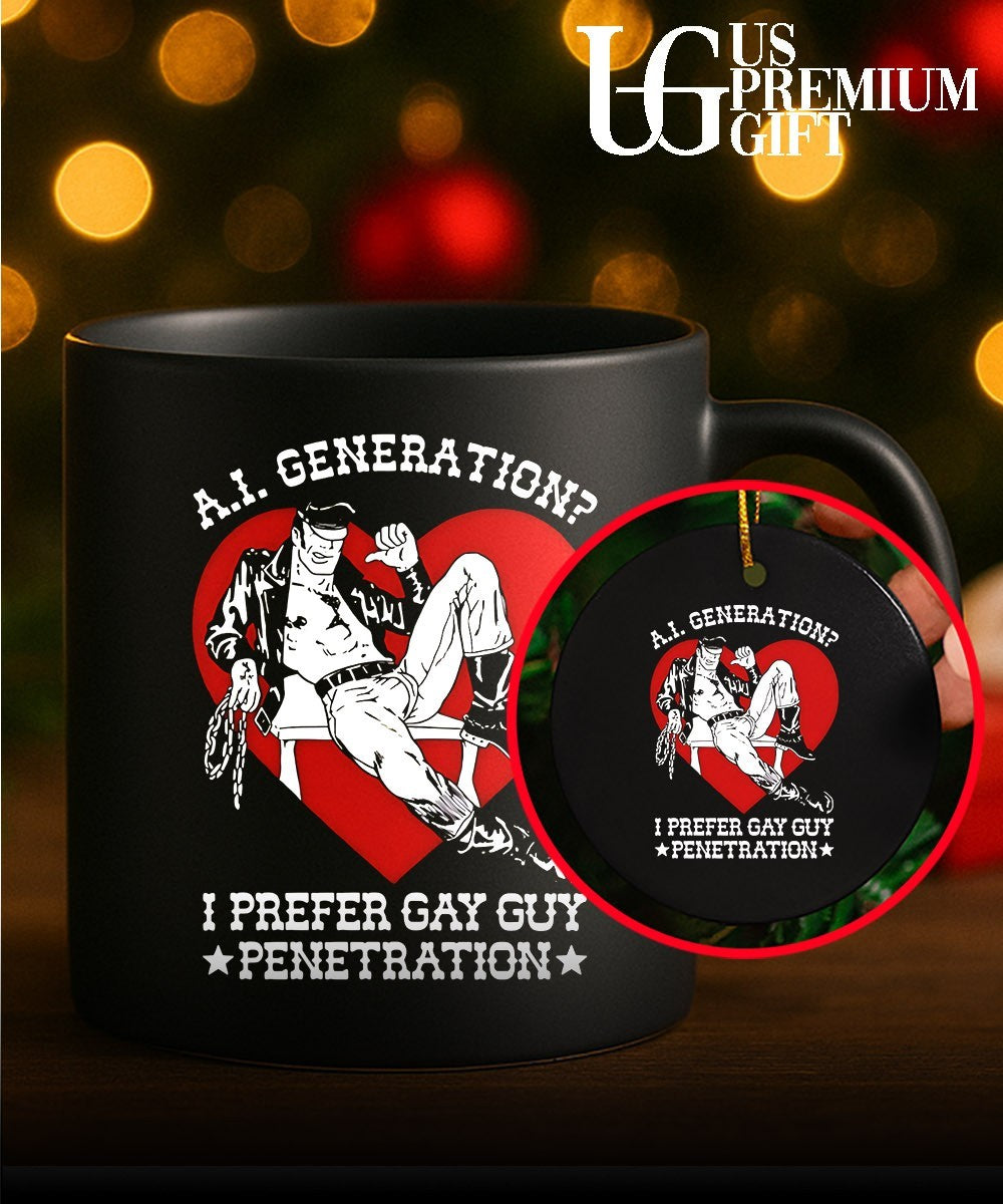 Tom of Finland Leather Man AI Generation I Prefer Gay Guy Penetration shirt Unisex