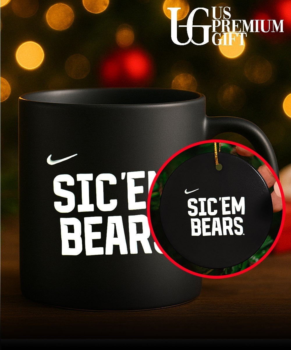 Tony Greene wearing Sic ‘Em Bears shirt Unisex