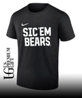 Tony Greene wearing Sic ‘Em Bears shirt Unisex