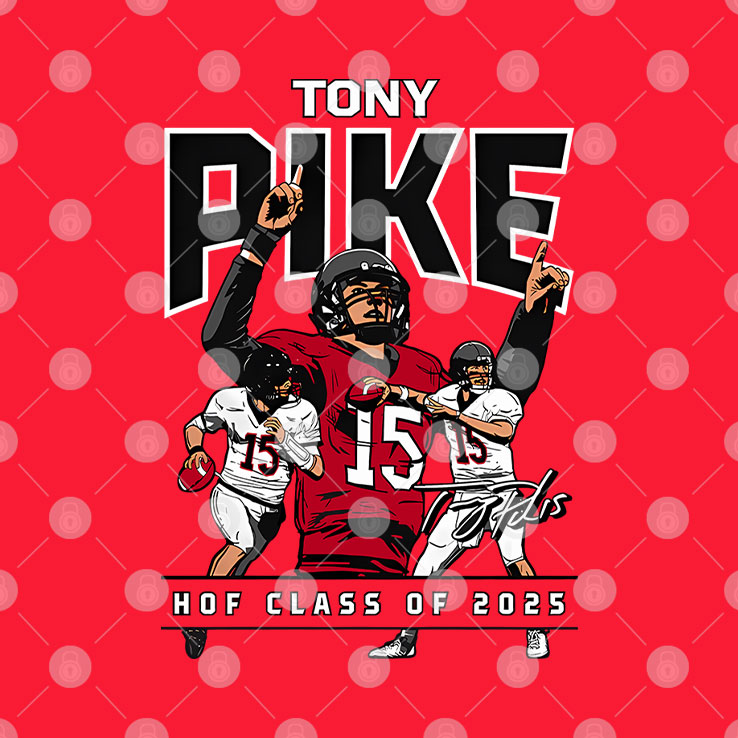 Tony Pike HOF Class Of 2025 T Shirt Unisex