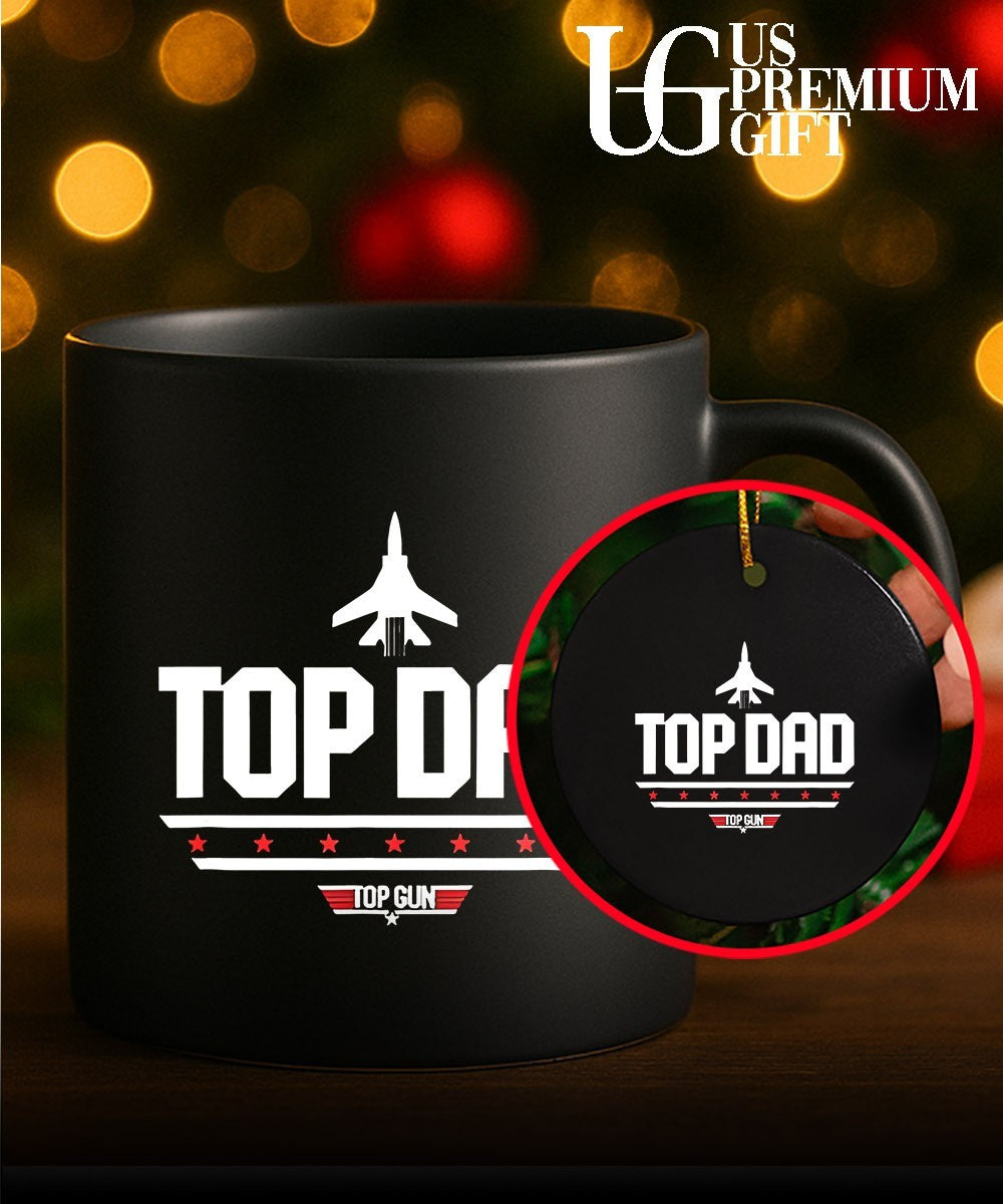 Dad Top Gun logo shirt Unisex