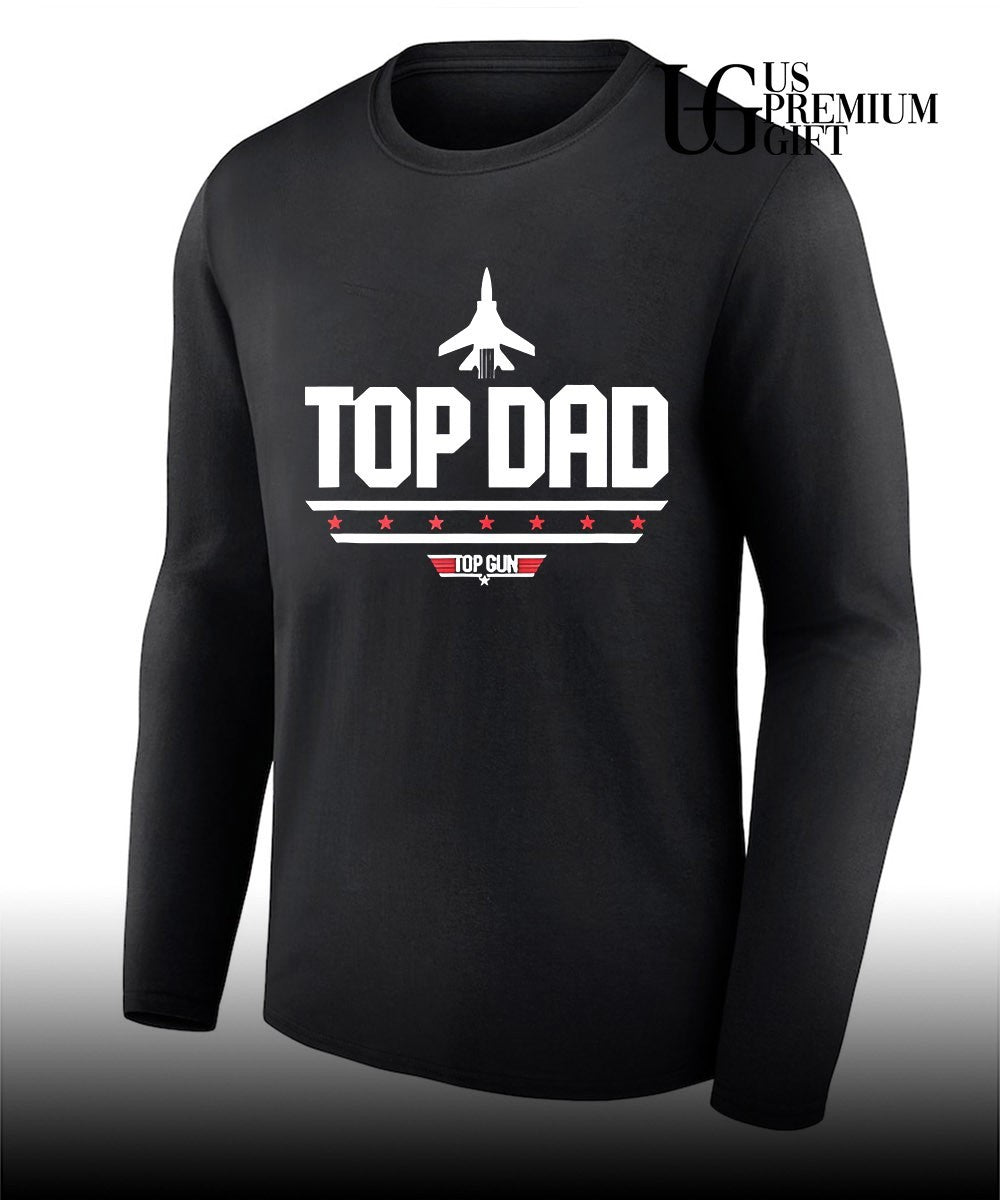 Dad Top Gun logo shirt Unisex