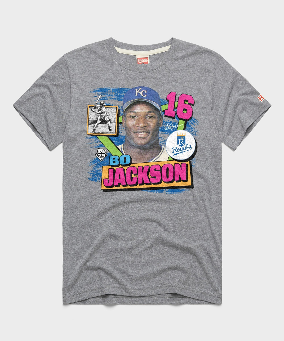 Topps 75 Bo Jackson Royals Unisex