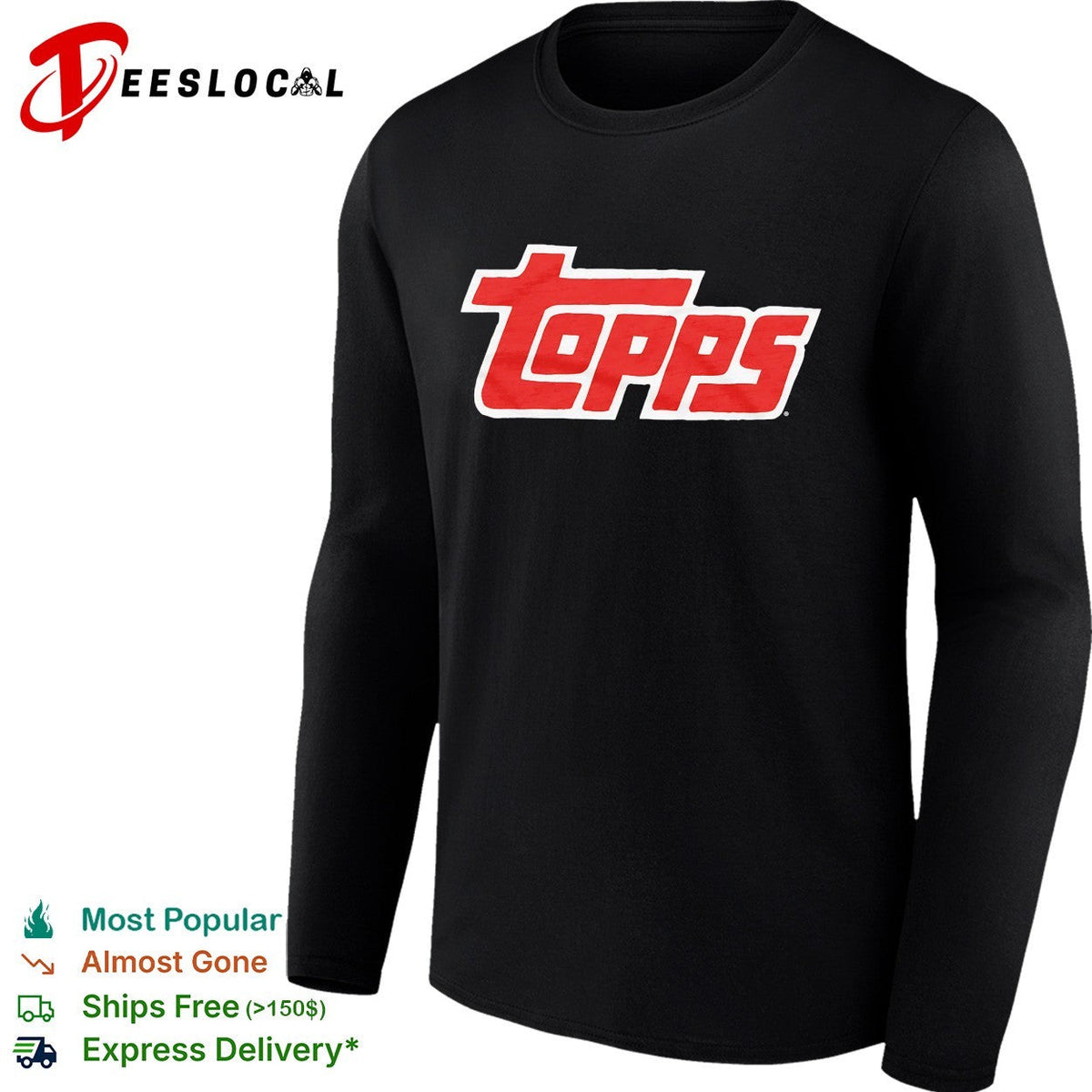 Topps baseball card company logo vintage shirt Unisex