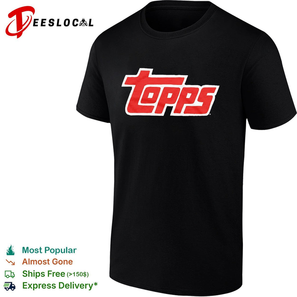 Topps baseball card company logo vintage shirt Unisex