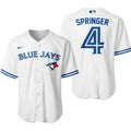 Toronto Blue Jays Springer 4 Baseball Jersey Unisex