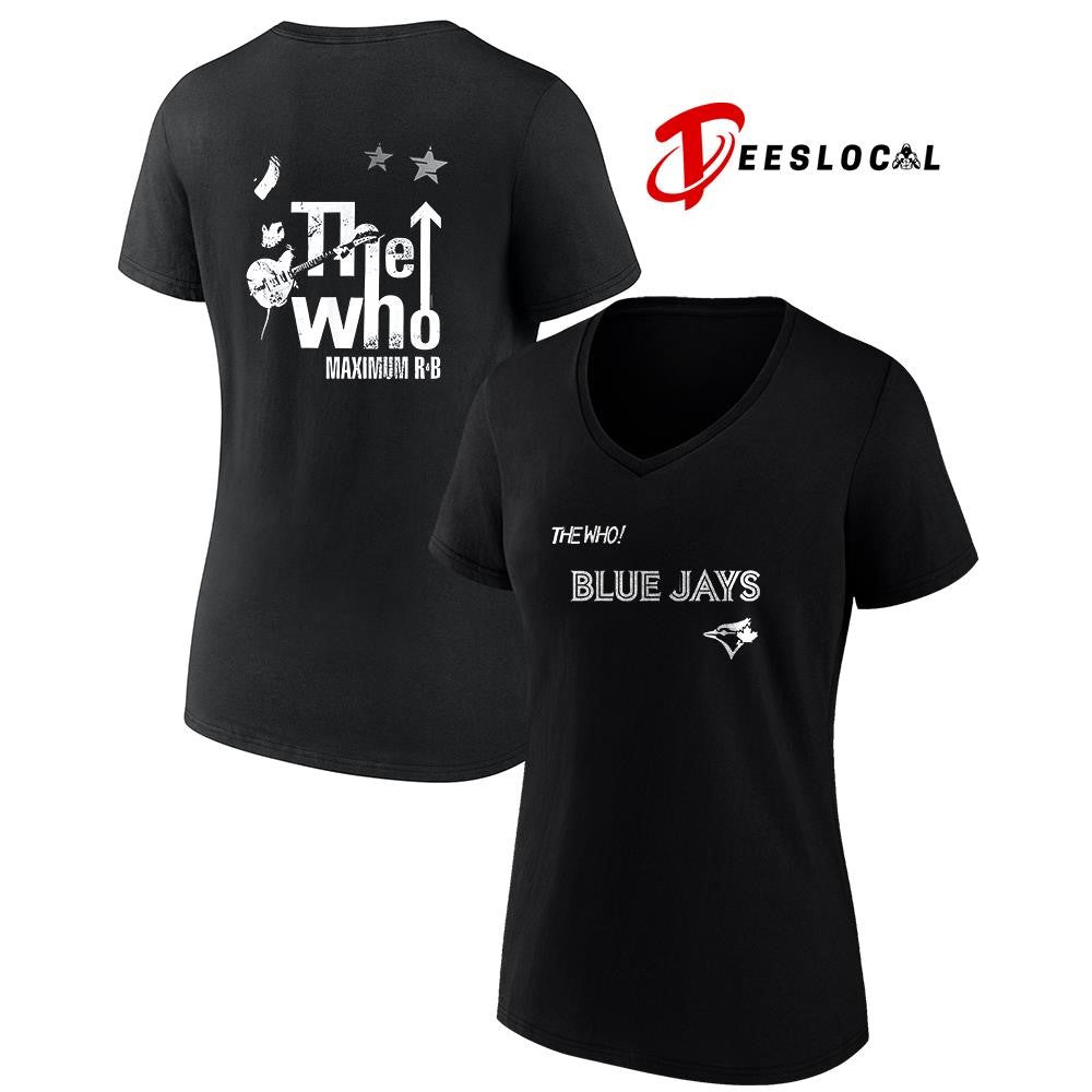 Toronto Blue Jays The Who Maximum R B North American Farewell tour graphic shirt Unisex