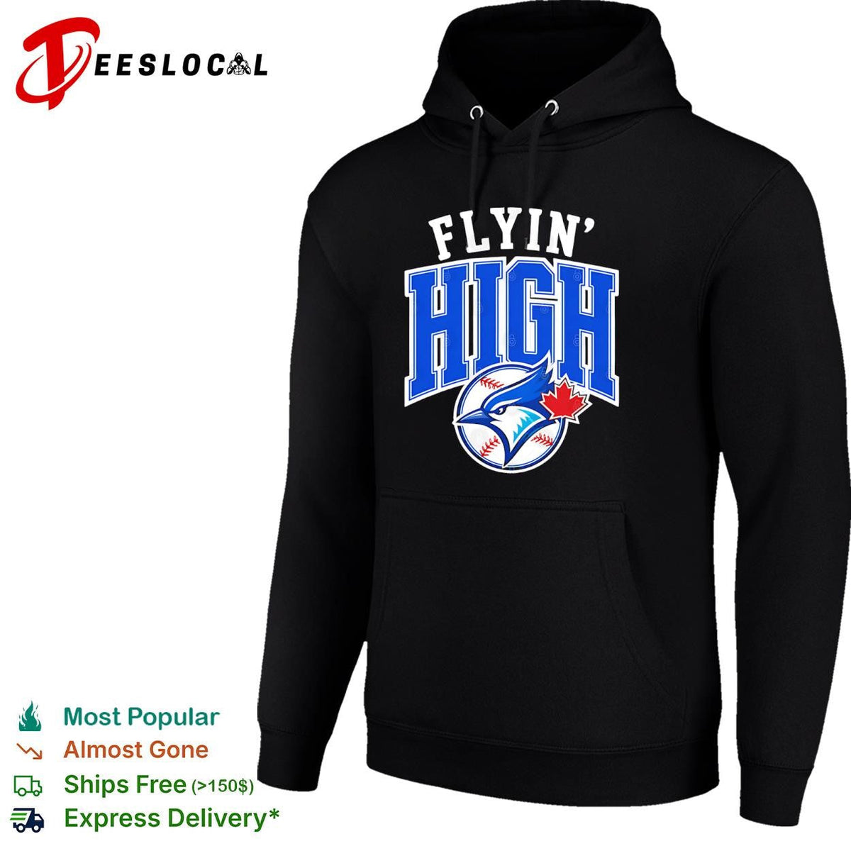 Toronto Blue Jays flyin high logo shirt Unisex