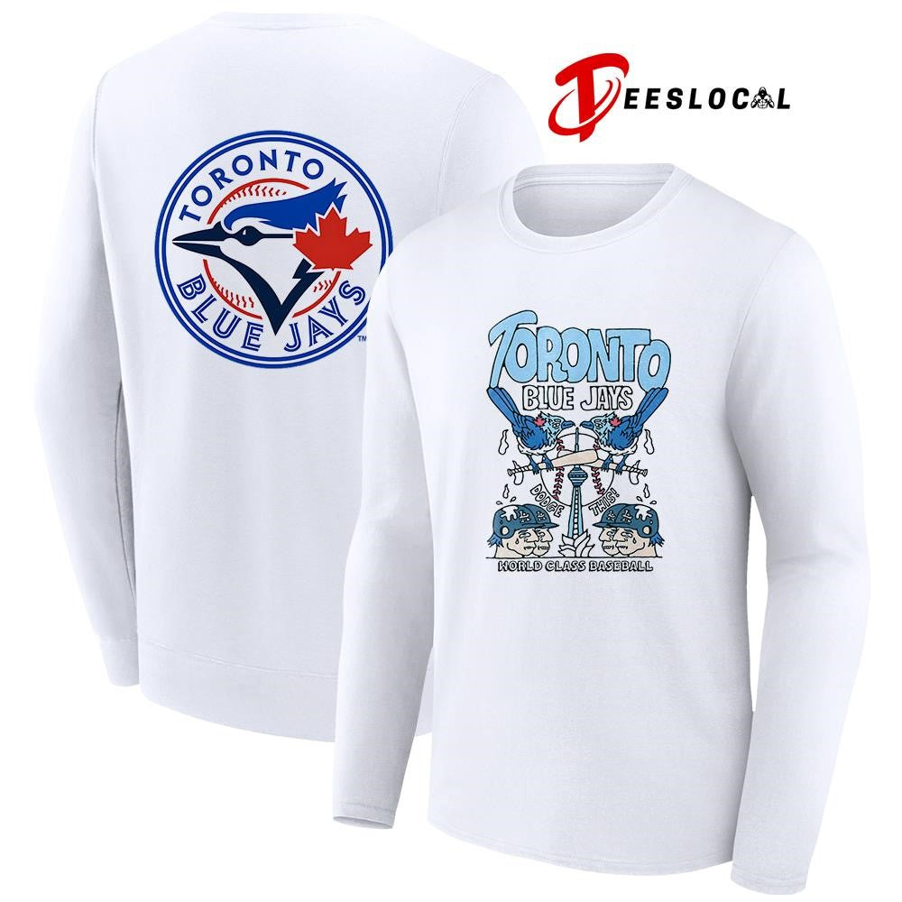 Toronto Blue Jays pee on Dodge this world class baseball mascots graphic shirt Unisex