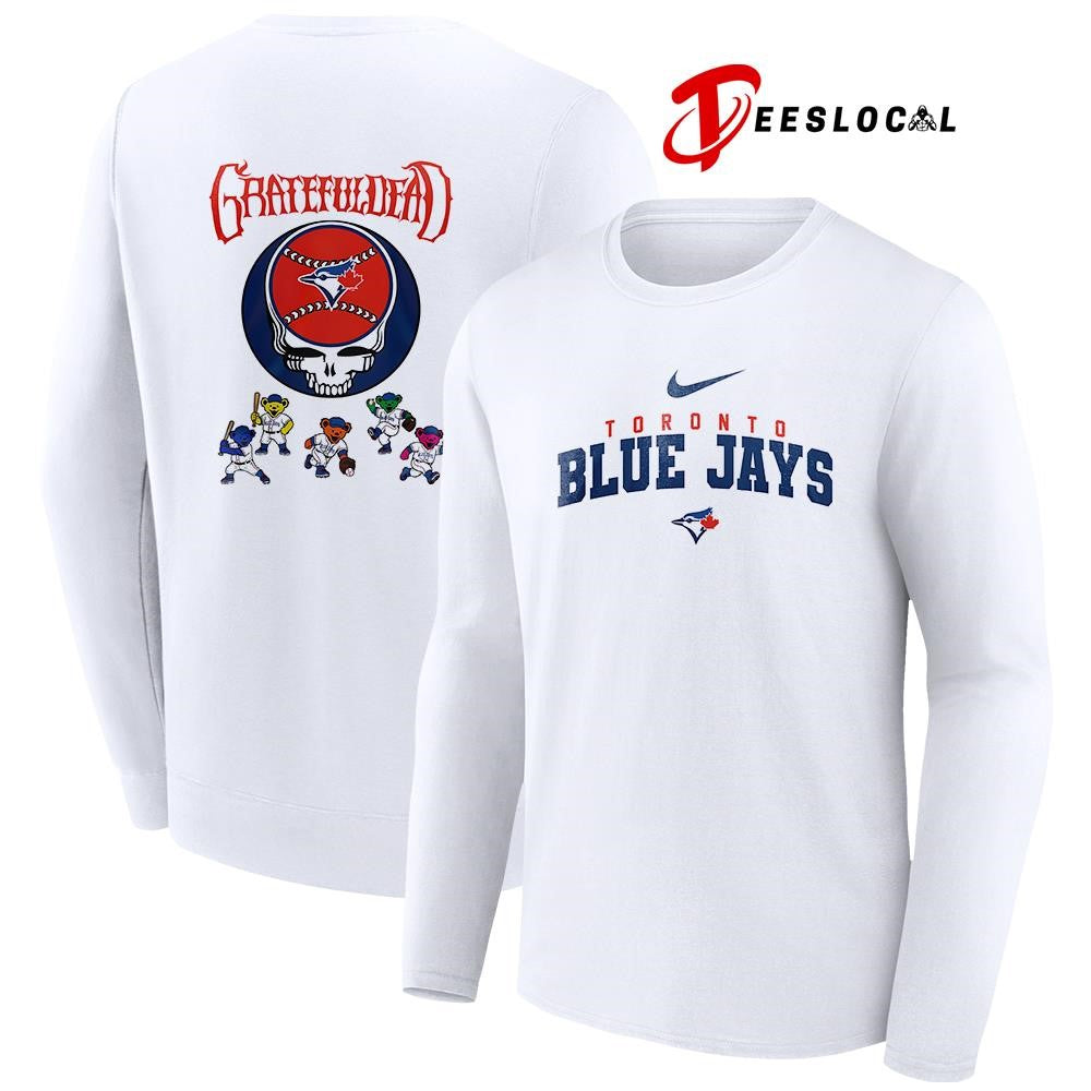 Toronto Blue Jays x Grateful Dead bear mascot shirt Unisex