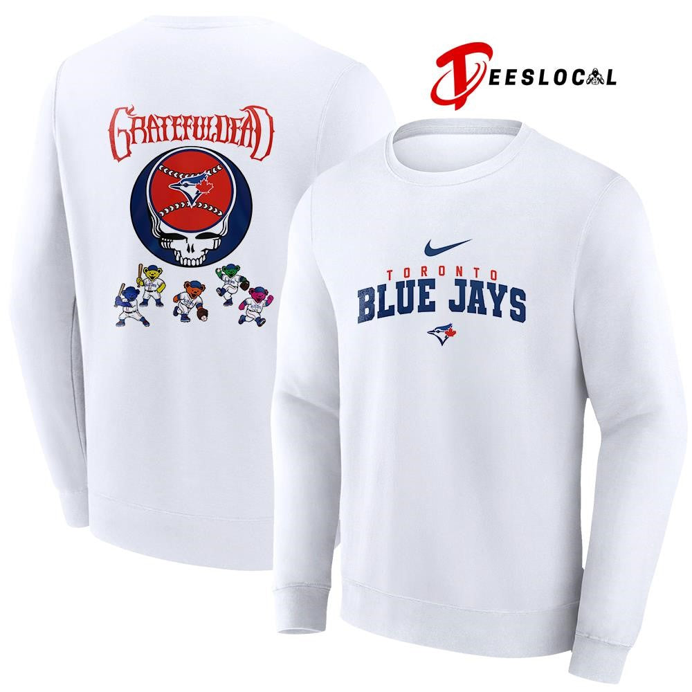 Toronto Blue Jays x Grateful Dead bear mascot shirt Unisex