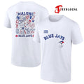 Toronto Blue Jays x Post Malone The Big Ass Stadium tour graphic signature shirt Unisex