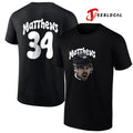 Toronto Maple Leafs Auston Matthews portrait name and number shirt Unisex