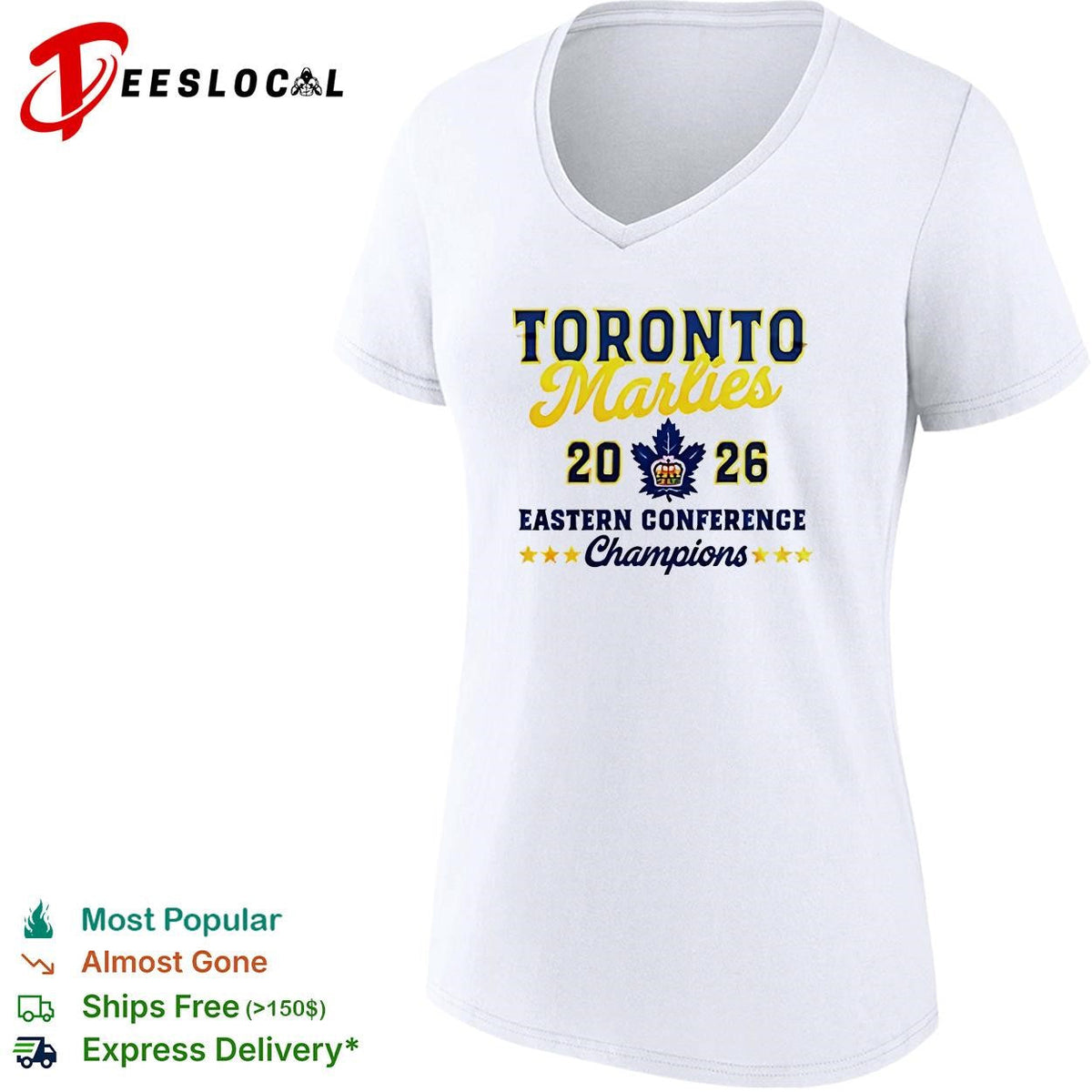 Toronto Marlies 2026 Eastern Conference Champions AHL hockey shirt Unisex