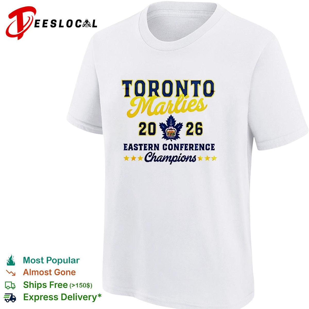Toronto Marlies 2026 Eastern Conference Champions AHL hockey shirt Unisex
