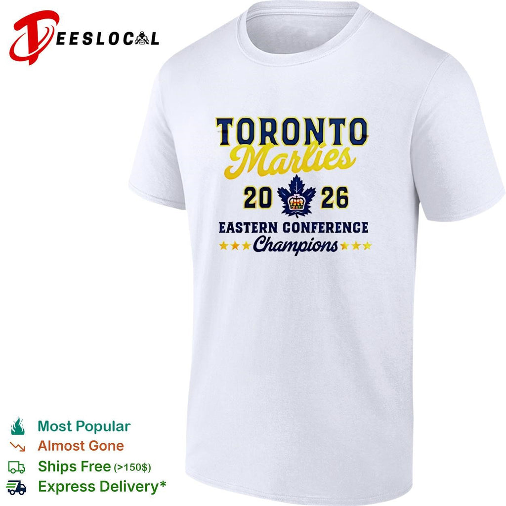 Toronto Marlies 2026 Eastern Conference Champions AHL hockey shirt Unisex