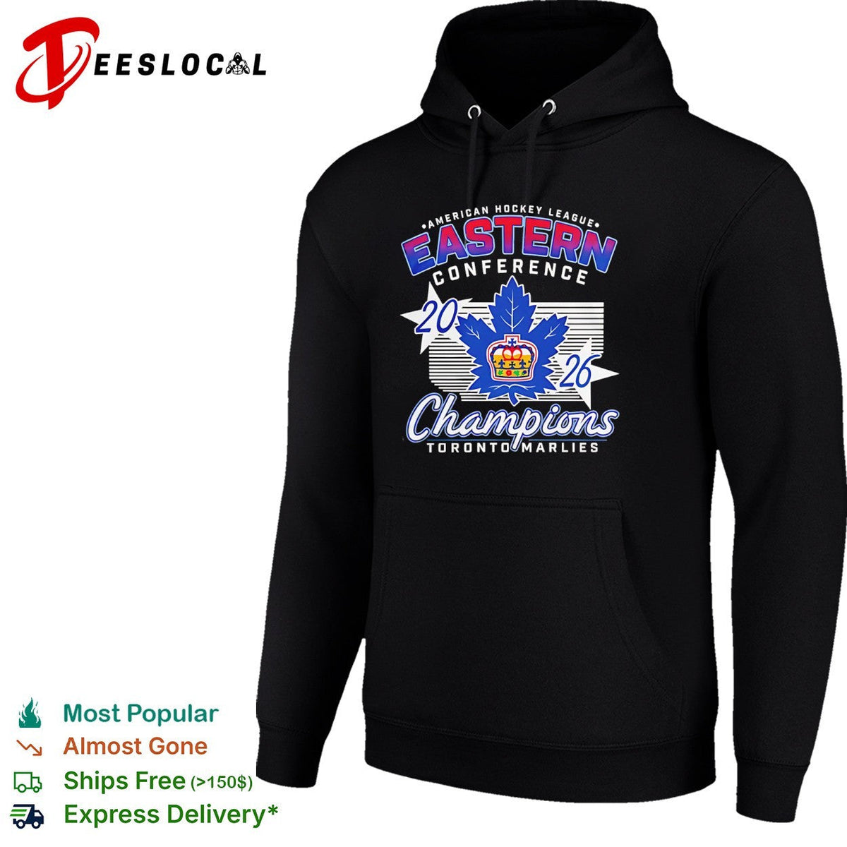 Toronto Marlies 2026 Eastern Conference Champions American Hockey League shirt Unisex