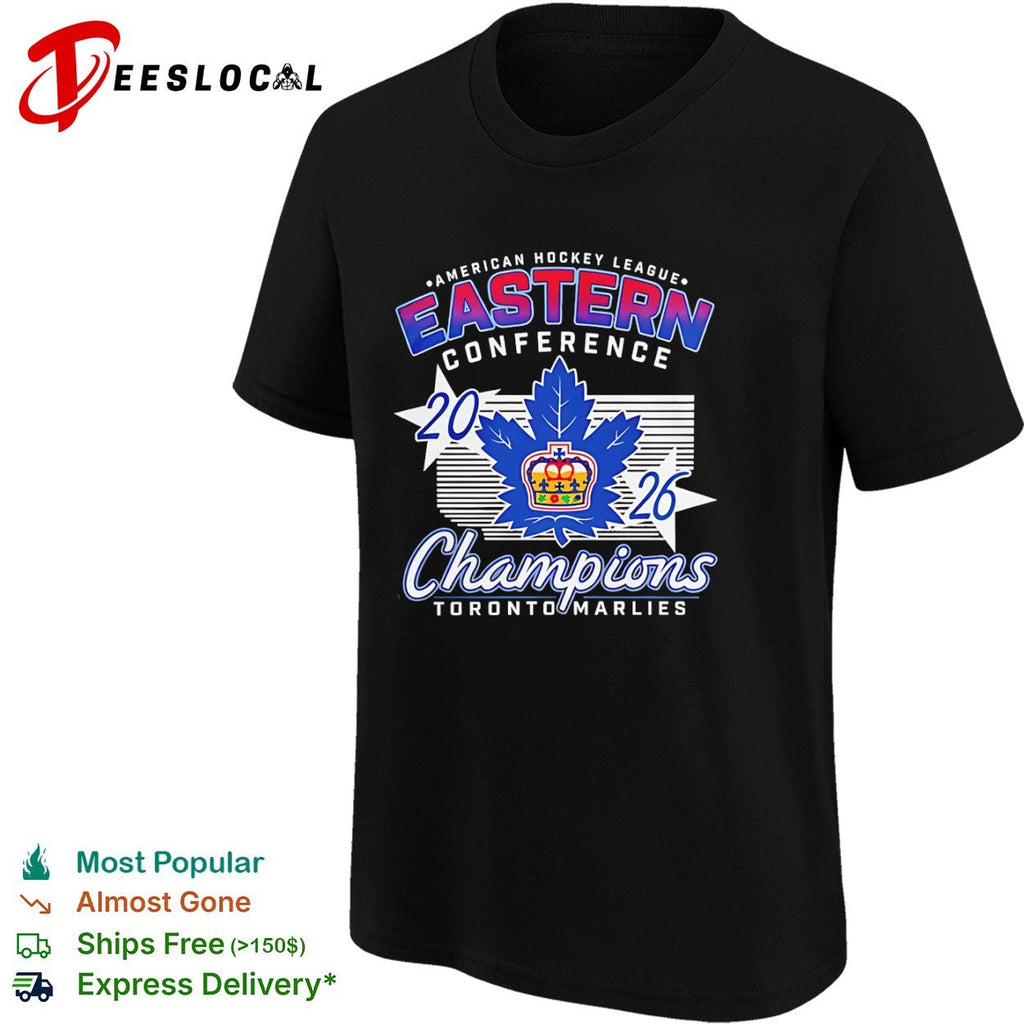 Toronto Marlies 2026 Eastern Conference Champions American Hockey League shirt Unisex